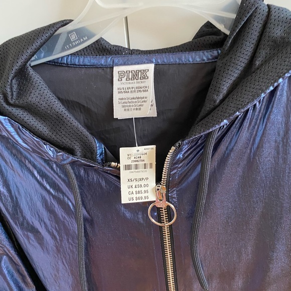 victoria secret’s PINK blue raincoat - Picture 3 of 4